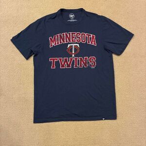 Mlb Men's Navy and Blue T-shirt